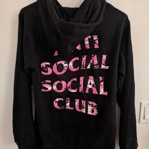 Anti Social Social Club Hoodie Size S